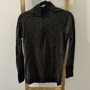 lululemon athletica Men's Charcoal Zip-Up Sweater
